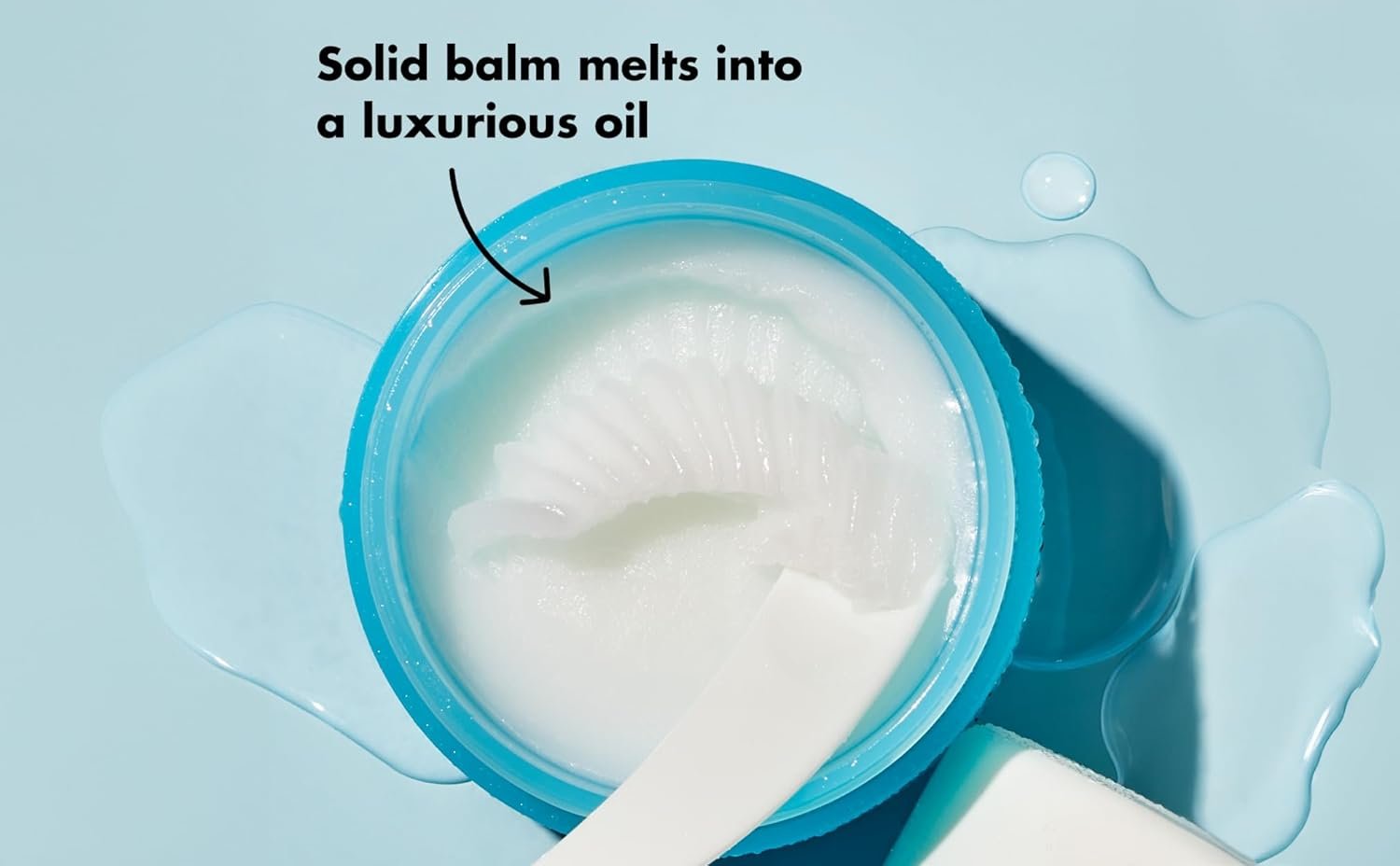 e.l.f. SKIN Holy Hydration! Makeup Melting Cleansing Balm, Face Cleanser & Makeup Remover, Infused with Hyaluronic Acid to Hydrate Skin - Image 4