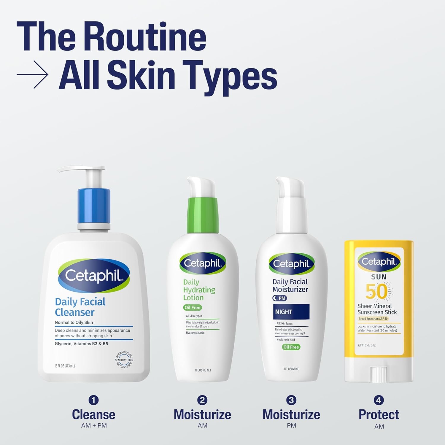 Cetaphil Sheer Mineral Sunscreen Stick for Face & Body, 0.5oz, 100% UVA/UVB Mineral Sunscreen: Zinc Oxide & Titanium Dioxide, Broad Spectrum SPF 50, For Sensitive Skin - Image 7