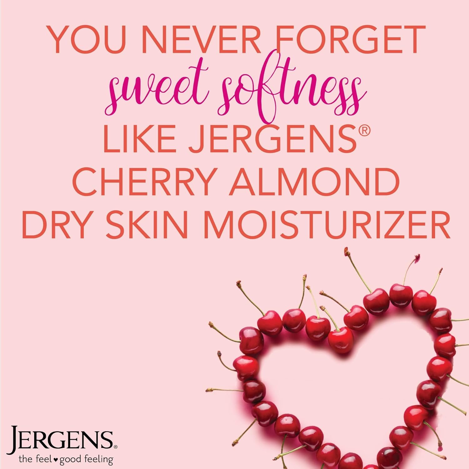 Jergens Original Scent Dry Skin Body Lotion, Hand and Body Moisturizer, Cherry Almond Essence, Dermatologist Tested, 32 Oz - Image 4