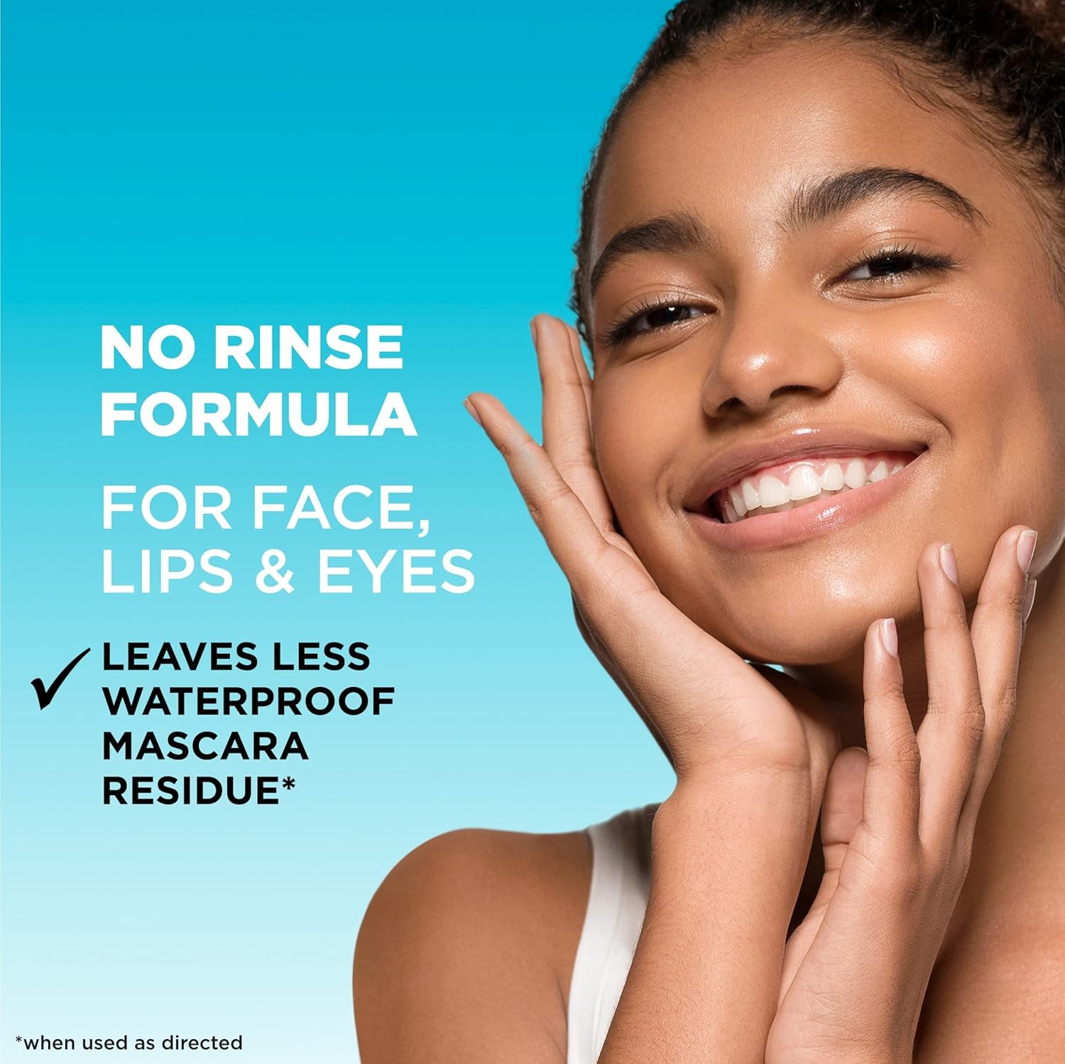 Garnier Micellar Water For Waterproof Makeup, Hydrating Facial Cleanser & Makeup Remover, Suitable for Sensitive Skin, Vegan, Cruelty Free, 13.5 Fl Oz (400mL), 1 Count - Image 6